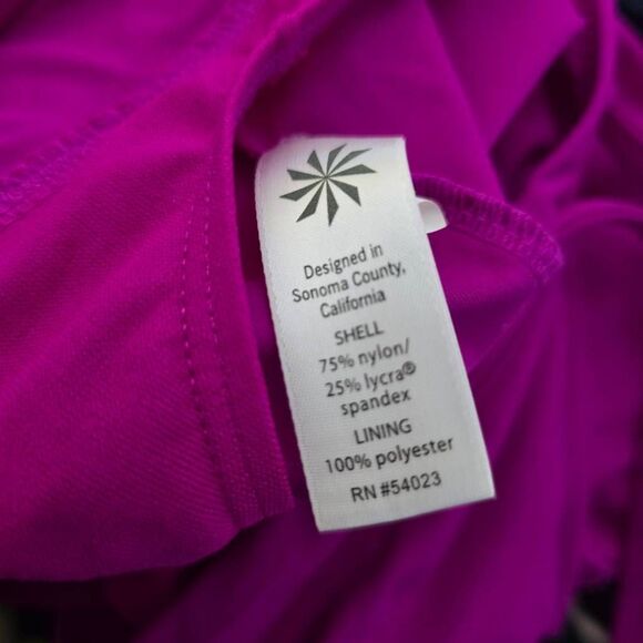 Athleta Magenta Fun In The Sun Swim Shorts - Picture 5 of 6
